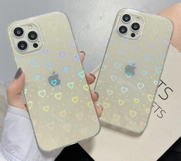 Holographic Hearts iPhone Case – Sparkling Style and Protection for Your iPhone - Image 3