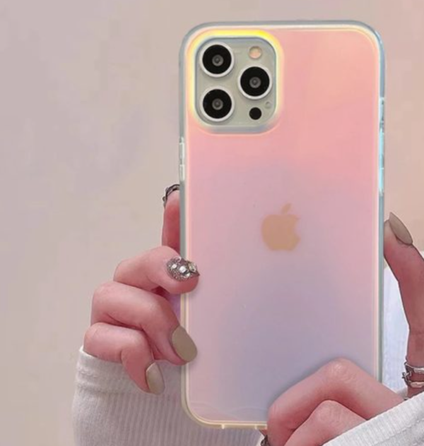 Blurry Holographic iPhone Case – Unique, Iridescent Style with Reliable Protection